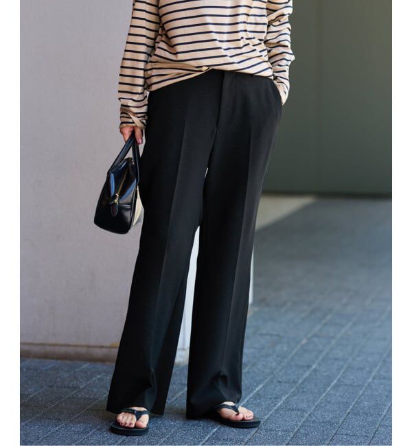 FRAMeWORK「≪一部カラーWEB限定 / 追加≫セミフレアパンツ」|スラックス|