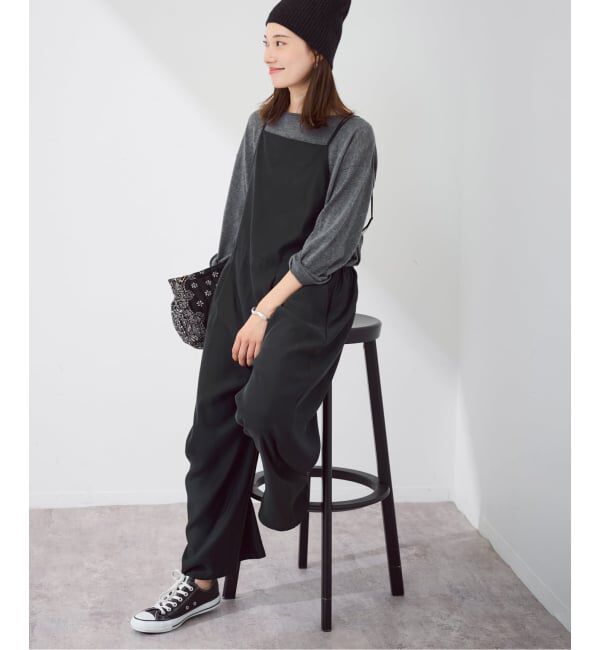 FRAMeWORK「≪追加≫キュプラツイルキャミサロペット 2」|オールインワン|