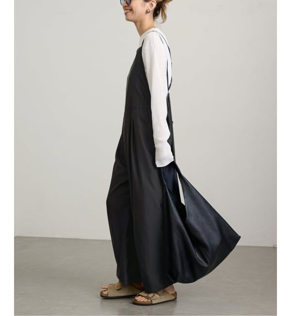 FRAMeWORK「≪追加≫キュプラツイルキャミサロペット 2」|オールインワン|