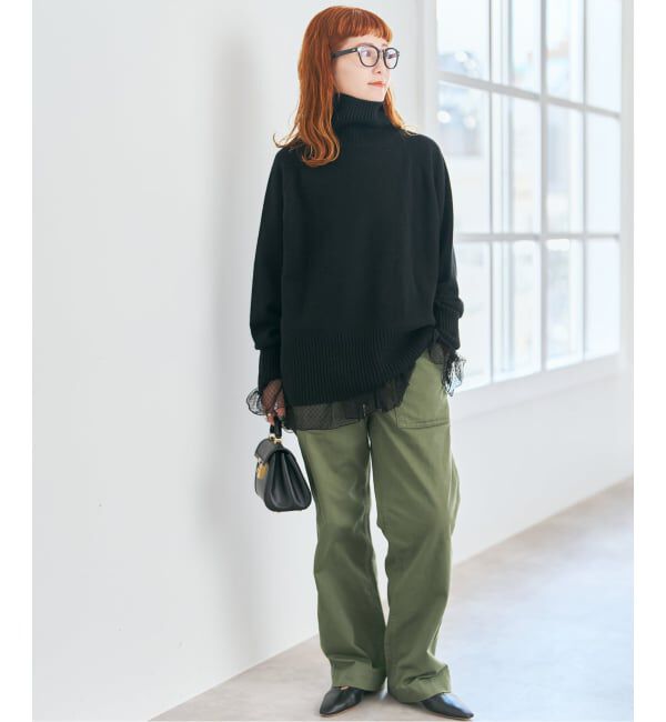 Spick and Span「《WEB限定 / 追加3》ルーズベイカーパンツ」|カーゴ|