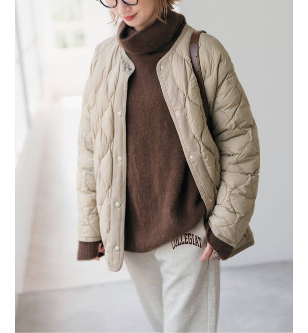 Spick and Span「《追加》TAION / タイオン *Spick別注キルティングブルゾン」|ダウン|