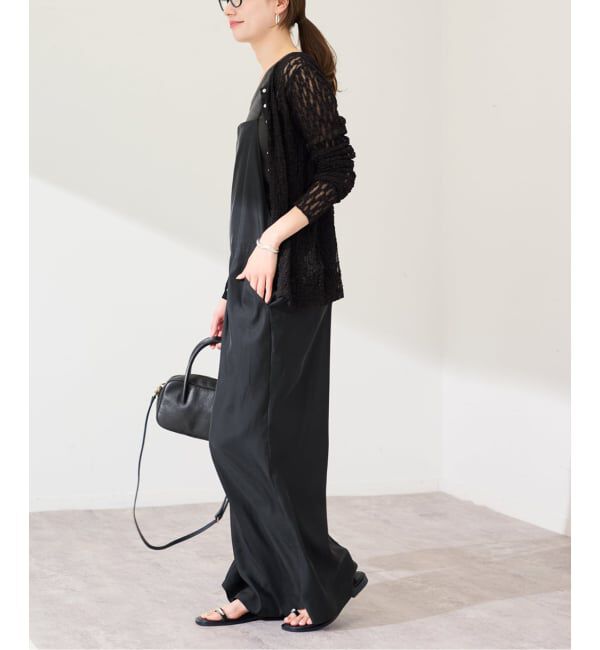 FRAMeWORK「≪追加≫キュプラツイルキャミサロペット 3」|オールインワン|