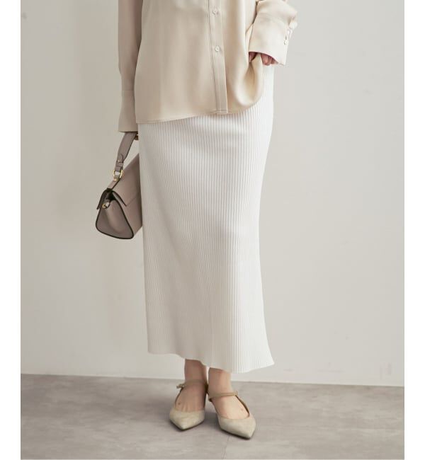 NOBLE「《追加・WEB限定カラー》トタンテレコタイトスカート」|スカート|