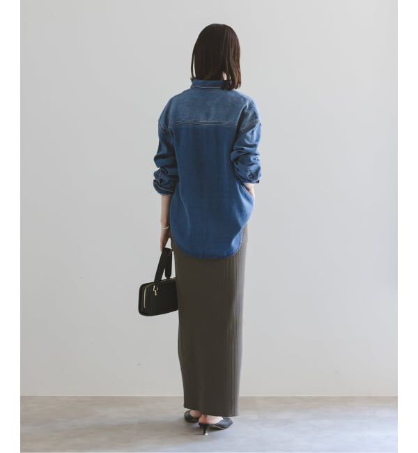 NOBLE「《追加・WEB限定カラー》トタンテレコタイトスカート」|スカート|