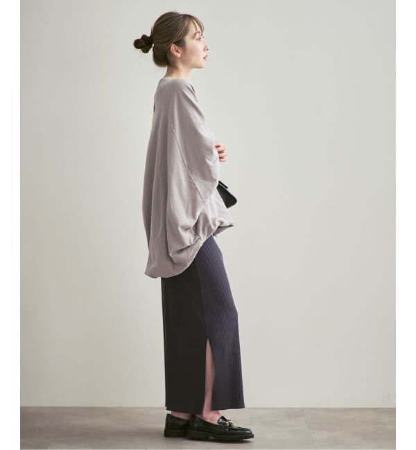 NOBLE「《追加・WEB限定カラー》トタンテレコタイトスカート」|スカート|