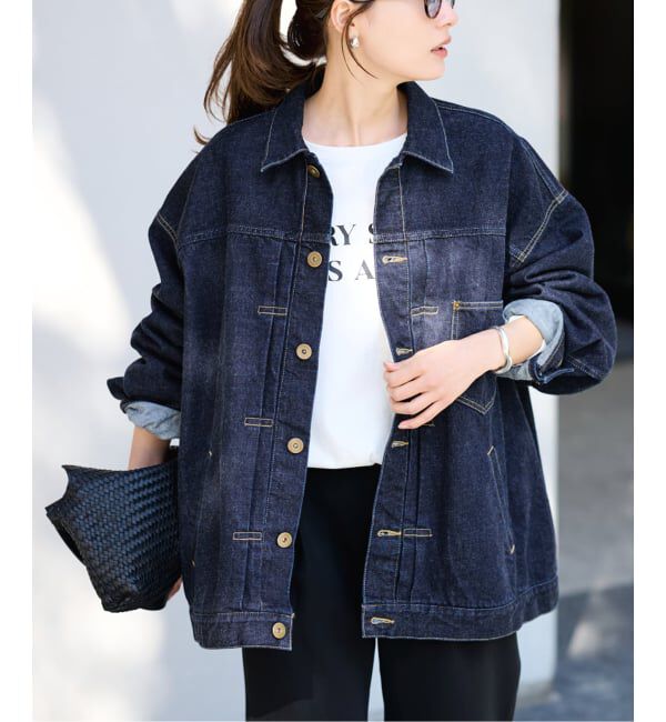 FRAMeWORK「≪追加≫エクストララージデニムジャケット」|デニムジャケット|