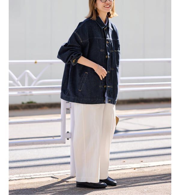 FRAMeWORK「≪追加≫エクストララージデニムジャケット」|デニムジャケット|