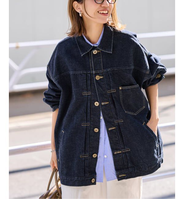 FRAMeWORK「≪追加≫エクストララージデニムジャケット」|デニムジャケット|