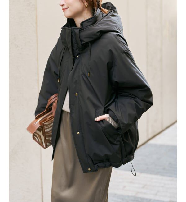 Spick and Span「《追加》2WAY撥水ダウンハーフコート」|ダウン|