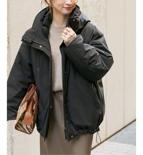 Spick and Span「《追加》2WAY撥水ダウンハーフコート」|ダウン|