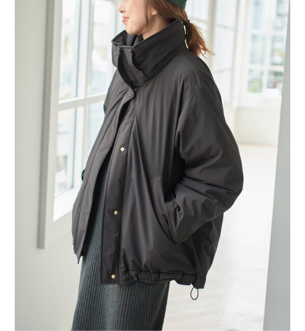 Spick and Span「《追加》2WAY撥水ダウンハーフコート」|ダウン|