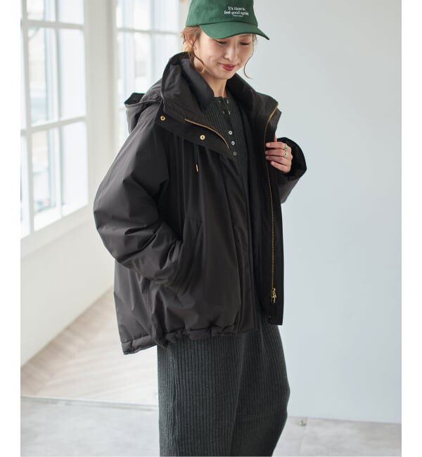 Spick and Span「《追加》2WAY撥水ダウンハーフコート」|ダウン|