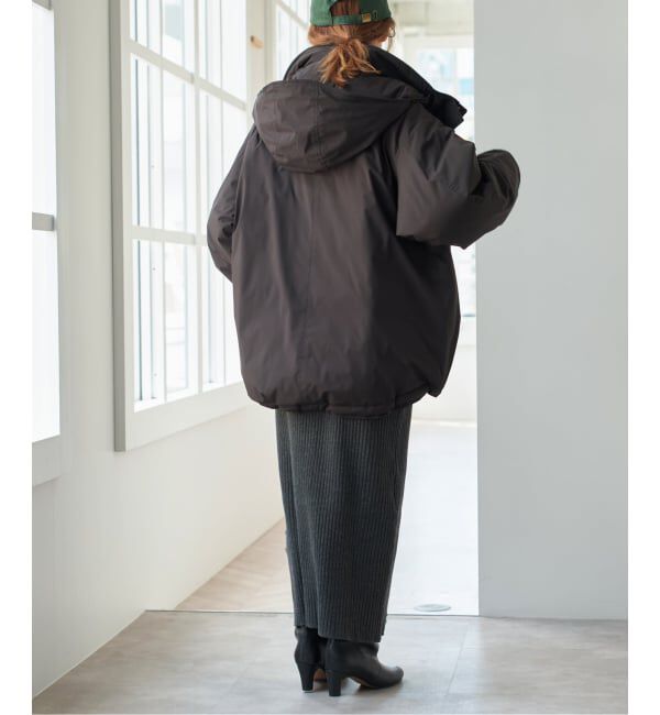 Spick and Span「《追加》2WAY撥水ダウンハーフコート」|ダウン|