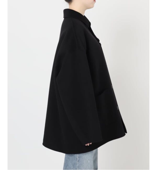 FRAMeWORK「≪追加≫ハミルトンバルカラーミドルコート」|ステンカラーコート|