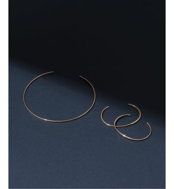 Lilas by Spick&Span「2.5パイプC型バングルワイド K10」|ブレスレット・バングル|