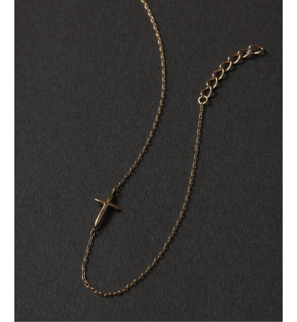 Lilas by Spick&Span「クロスダイヤブレスレット K10」|ブレスレット・バングル|