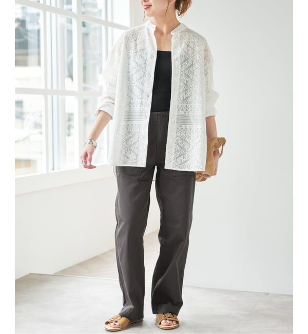 Spick and Span「《新色有り / 追加》ルーズベイカーパンツ」|カーゴ|