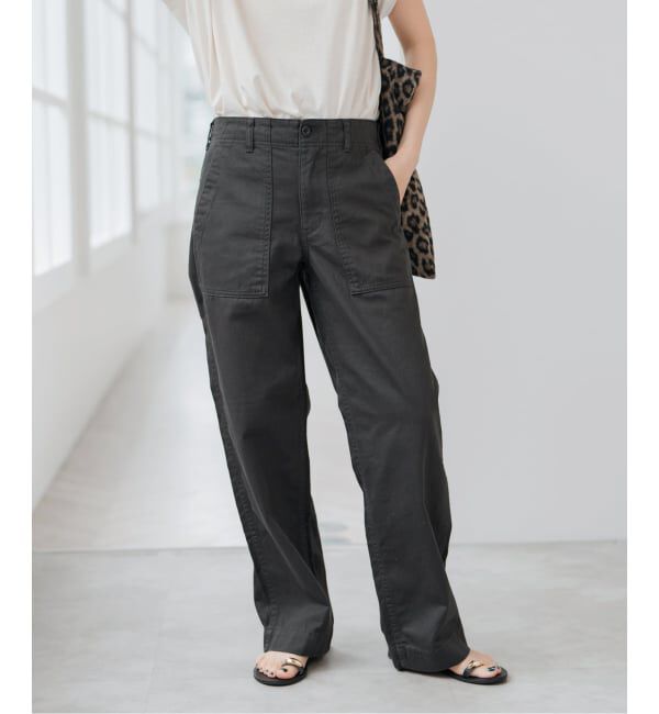 Spick and Span「《新色有り / 追加》ルーズベイカーパンツ」|カーゴ|