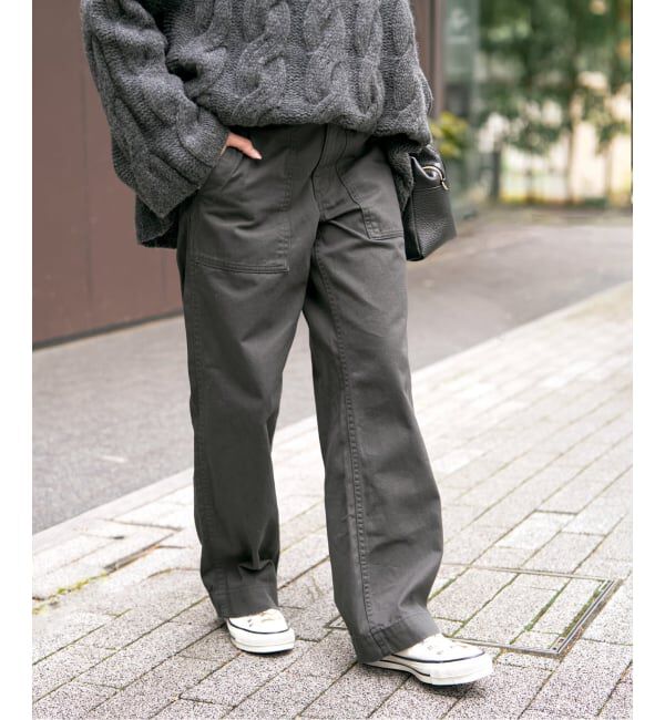 Spick and Span「《新色有り / 追加》ルーズベイカーパンツ」|カーゴ|