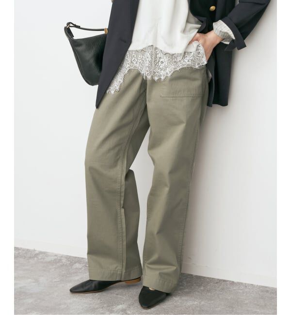 Spick and Span「《新色有り / 追加》ルーズベイカーパンツ」|カーゴ|