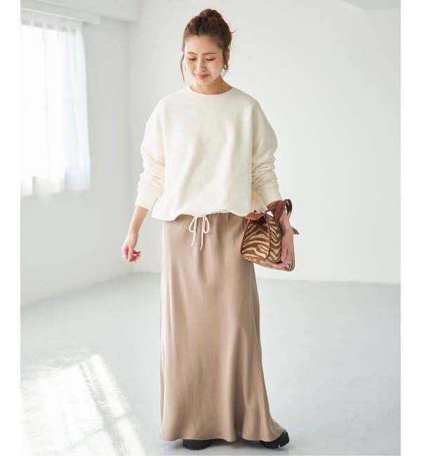 Spick and Span「ソフト裏毛プルオーバー」|スウェット・ジャージ|