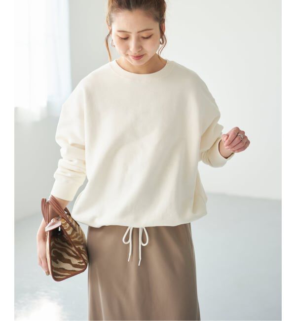 Spick and Span「ソフト裏毛プルオーバー」|スウェット・ジャージ|