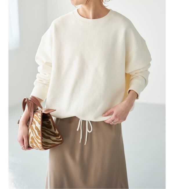 Spick and Span「ソフト裏毛プルオーバー」|スウェット・ジャージ|