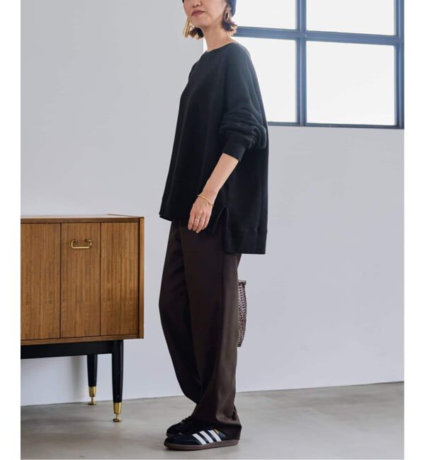 FRAMeWORK「≪一部カラーWEB限定 / 追加≫ボートネックワイドスウェット」|スウェット・ジャージ|
