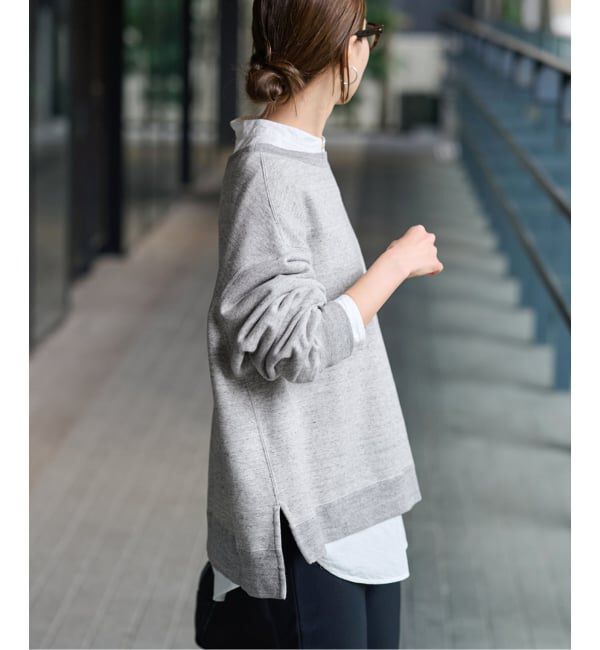 FRAMeWORK「≪一部カラーWEB限定 / 追加≫ボートネックワイドスウェット」|スウェット・ジャージ|