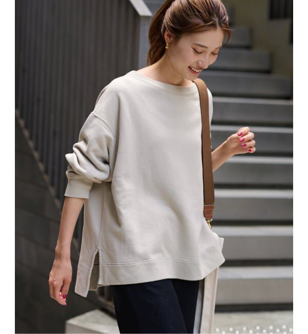 FRAMeWORK「≪一部カラーWEB限定 / 追加≫ボートネックワイドスウェット」|スウェット・ジャージ|