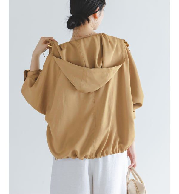 NOBLE「ミルキーサテンアノラックパーカー」|その他|