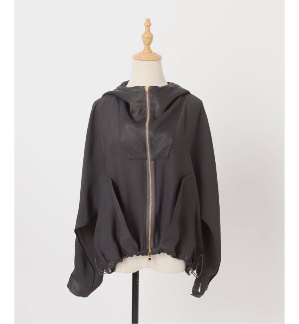 NOBLE「ミルキーサテンアノラックパーカー」|その他|