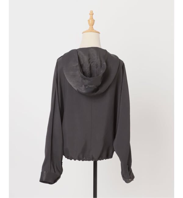 NOBLE「ミルキーサテンアノラックパーカー」|その他|