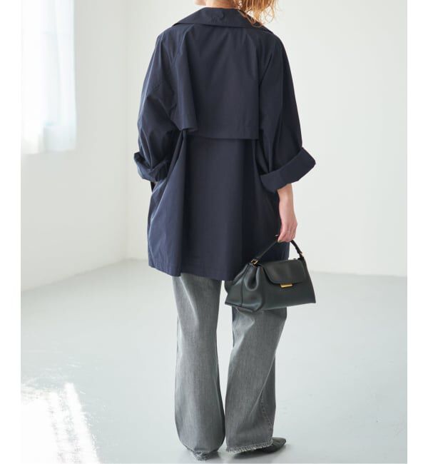 Spick and Span「《新色有り / 追加》C/Pミドル丈トレンチコート」|トレンチコート|