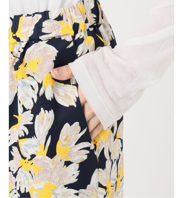 Spick and Span「フローラルプリントイージーパンツ」|その他|