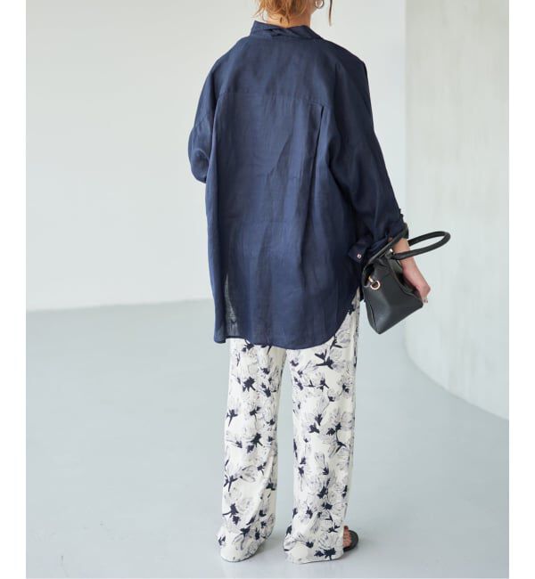 Spick and Span「フローラルプリントイージーパンツ」|その他|