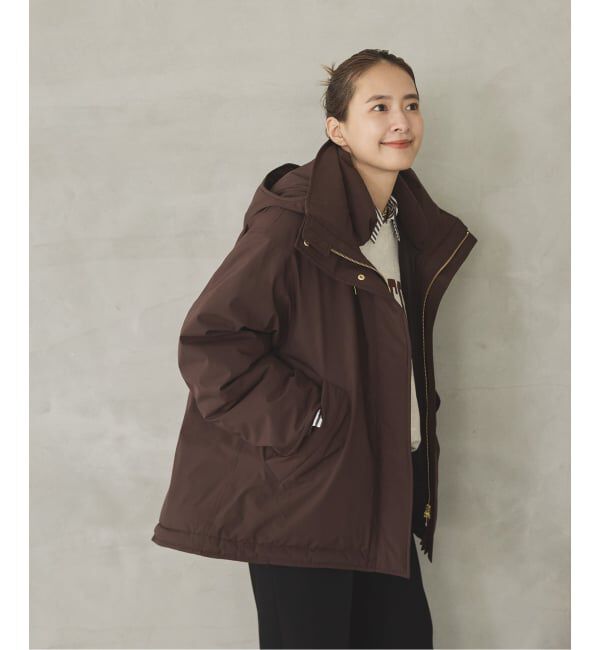 Spick and Span「《追加2》2WAY撥水ダウンハーフコート」|ダウン|