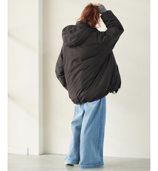 Spick and Span「《追加2》2WAY撥水ダウンハーフコート」|ダウン|