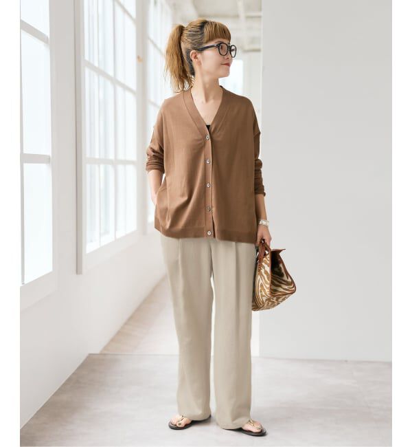 Spick and Span「《新色有り / 追加》ワッシャーサテンイージーパンツ」|その他|