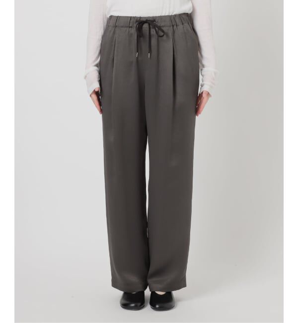 Spick and Span「《新色有り / 追加》ワッシャーサテンイージーパンツ」|その他|