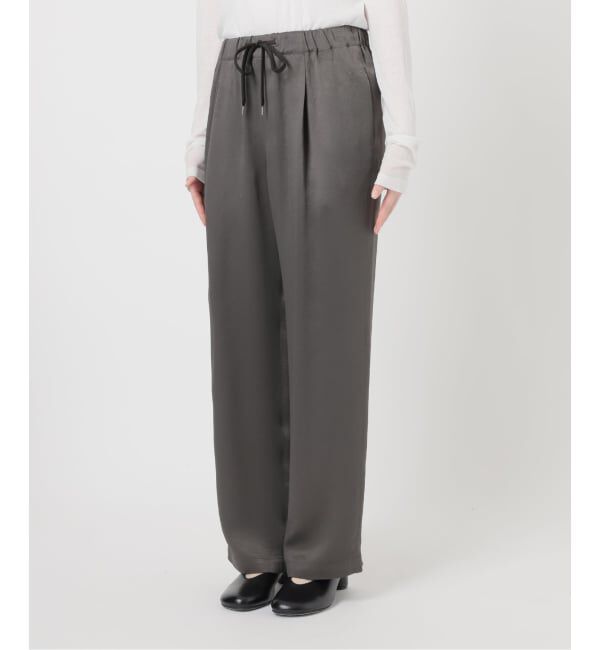 Spick and Span「《新色有り / 追加》ワッシャーサテンイージーパンツ」|その他|