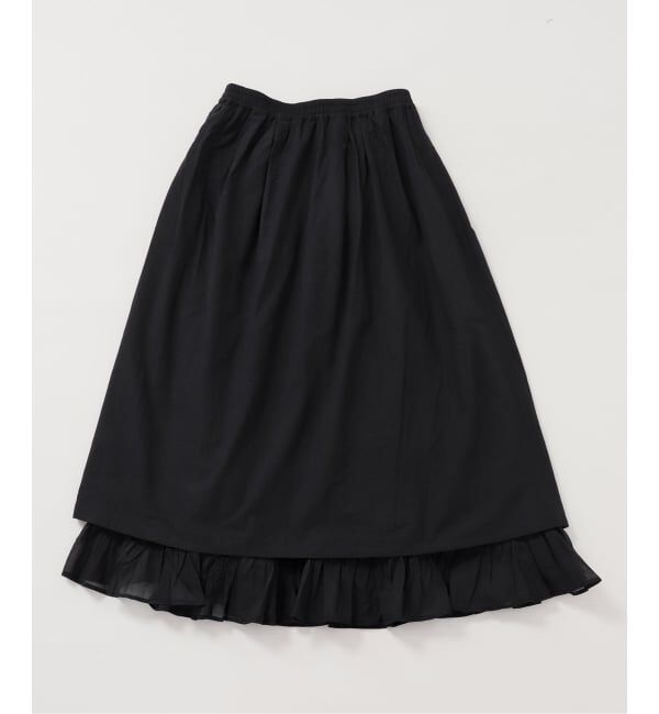 Spick and Span「《一部店舗+WEB限定予約》ドットエンブロイダリースカート」|スカート|