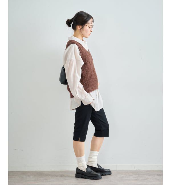 U by SPICK&SPAN「コットンシャギーニットベスト」|ベスト・ジレ|