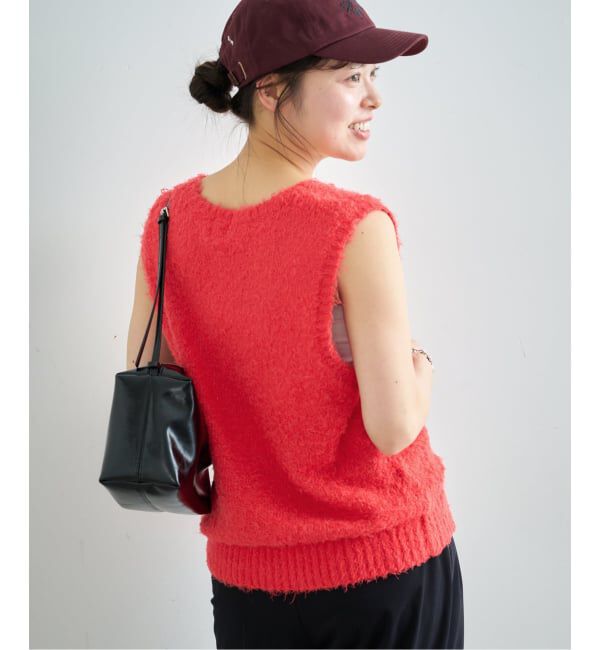 U by SPICK&SPAN「コットンシャギーニットベスト」|ベスト・ジレ|