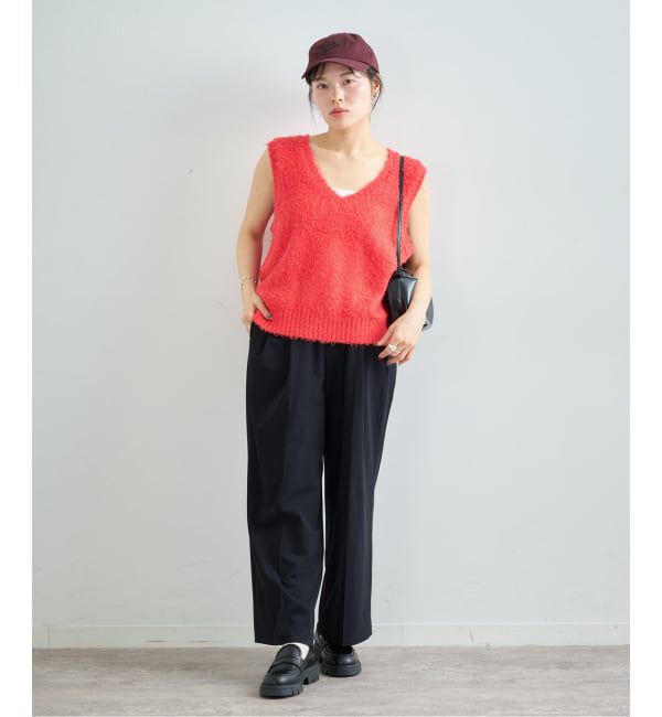 U by SPICK&SPAN「コットンシャギーニットベスト」|ベスト・ジレ|