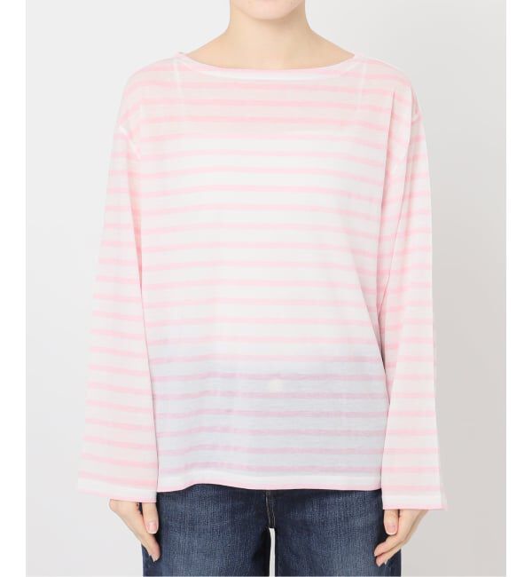 Spick and Span「シアーボーダーTシャツ」|Tシャツ・カットソー|