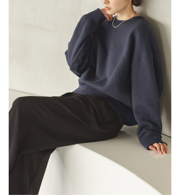 NOBLE「《WEB限定追加》ナッピングオーバーニュアンススウェット」|スウェット・ジャージ|