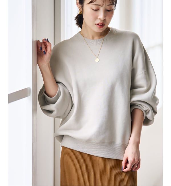 NOBLE「《WEB限定追加》ナッピングオーバーニュアンススウェット」|スウェット・ジャージ|