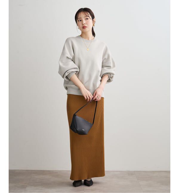 NOBLE「《WEB限定追加》ナッピングオーバーニュアンススウェット」|スウェット・ジャージ|