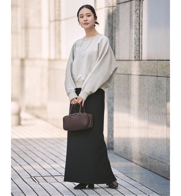 NOBLE「《WEB限定追加》ナッピングオーバーニュアンススウェット」|スウェット・ジャージ|